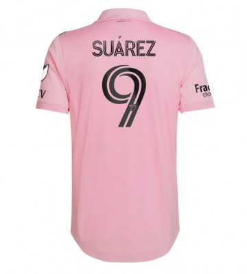 Inter Miami Luis Suarez #9 Replika Hjemmebanetrøje Dame 2023-24 Kortærmet